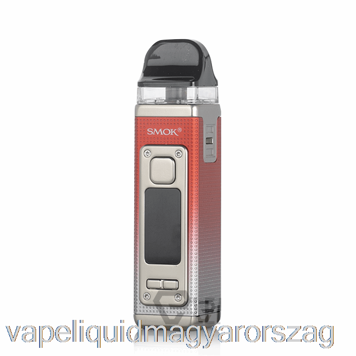 Füst Rpm 4 60w Pod Rendszer Ezüst Piros Vape E Cigi